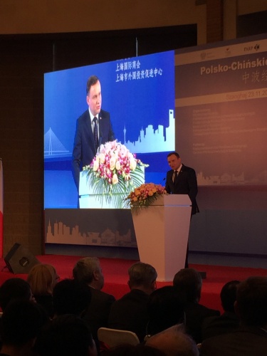 Polsko-Chińskie Forum Gospodarcze w Szanghaju